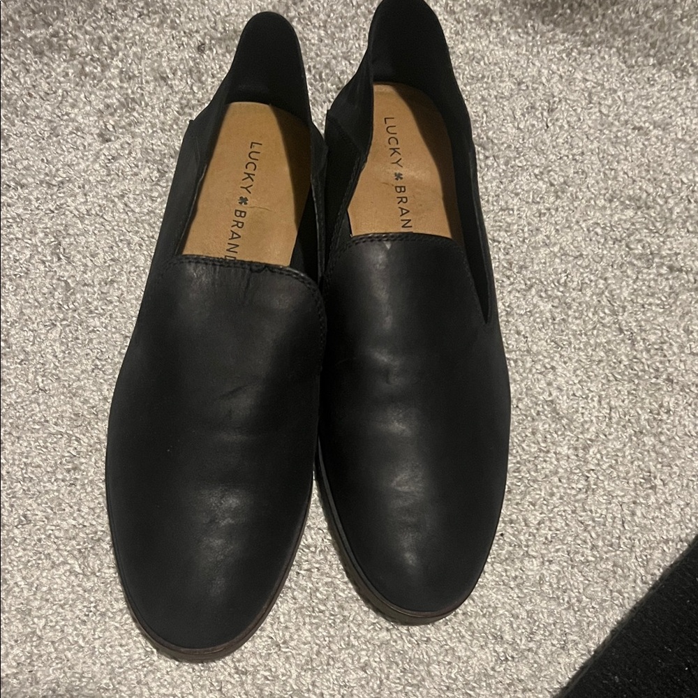 Lucky Brand Women’s Classic Black Loafers